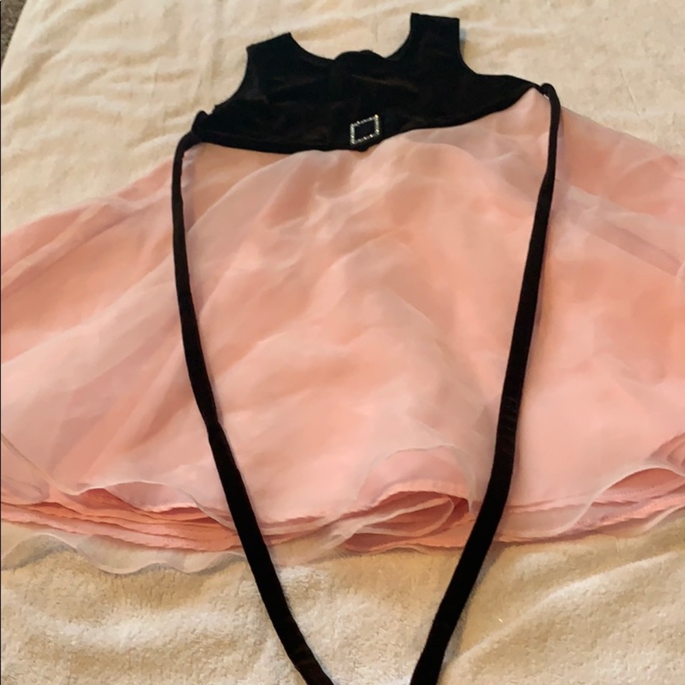 Black and pink summer dress